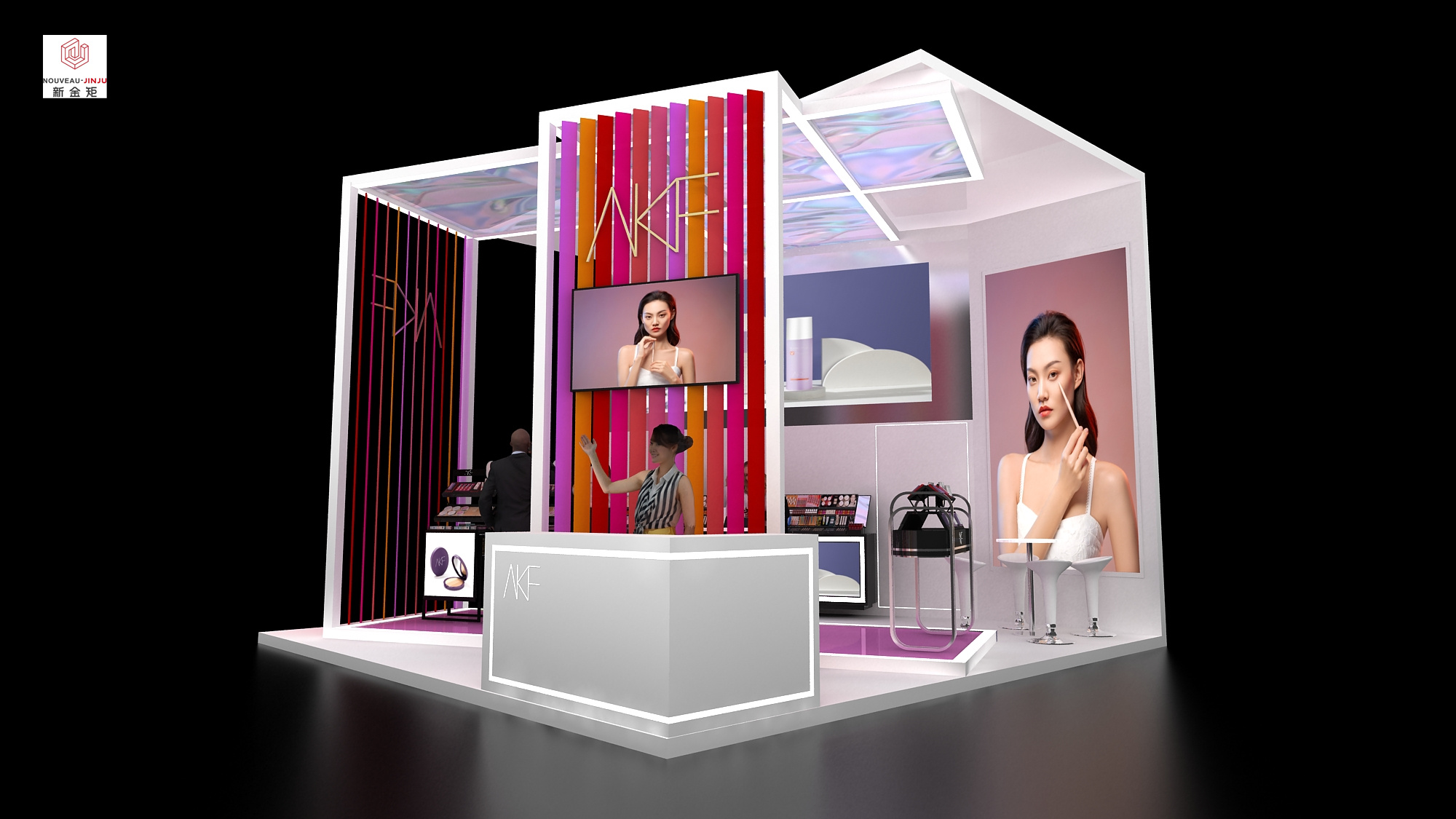 巴黎航展展臺搭建方案設計 巴黎航展展臺搭建方案設計