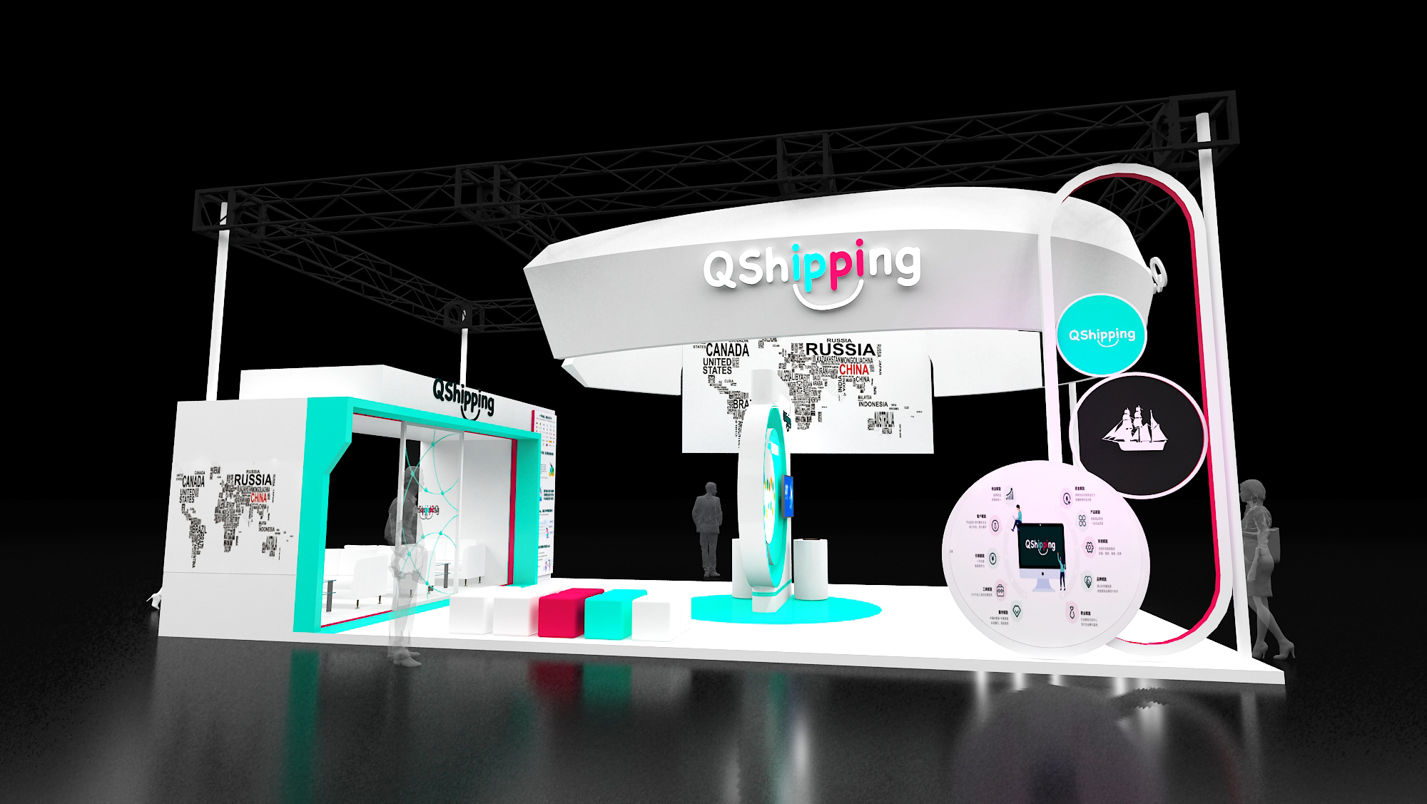 迪拜廣告展展臺(tái)搭建公司 迪拜廣告展展臺(tái)搭建公司