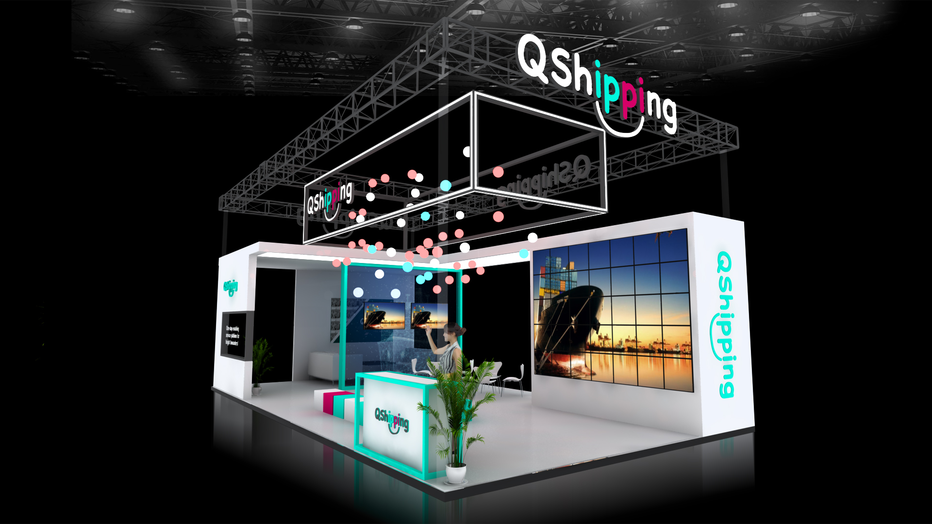 美國(guó)加州展臺(tái)搭建 美國(guó)加州展臺(tái)搭建