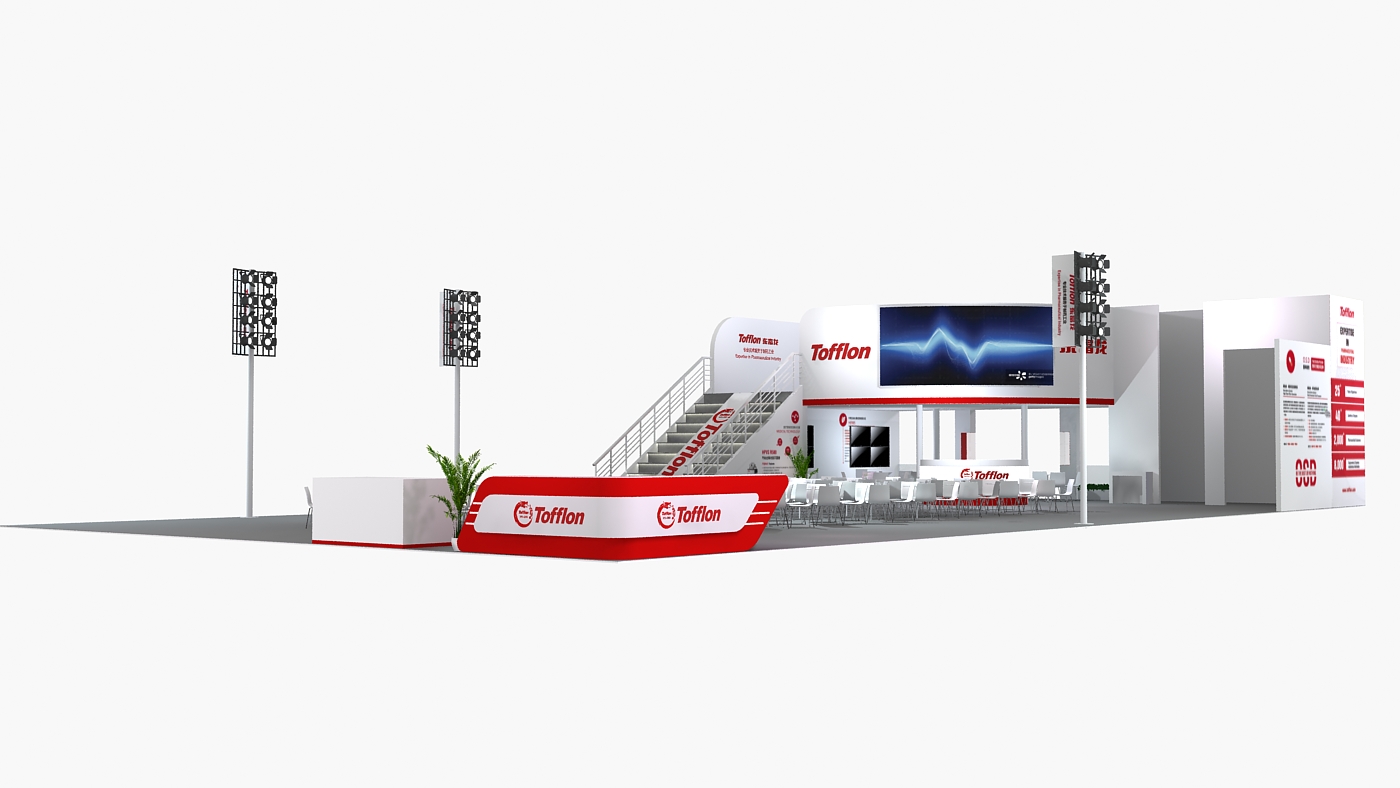 美國底特律展臺搭建