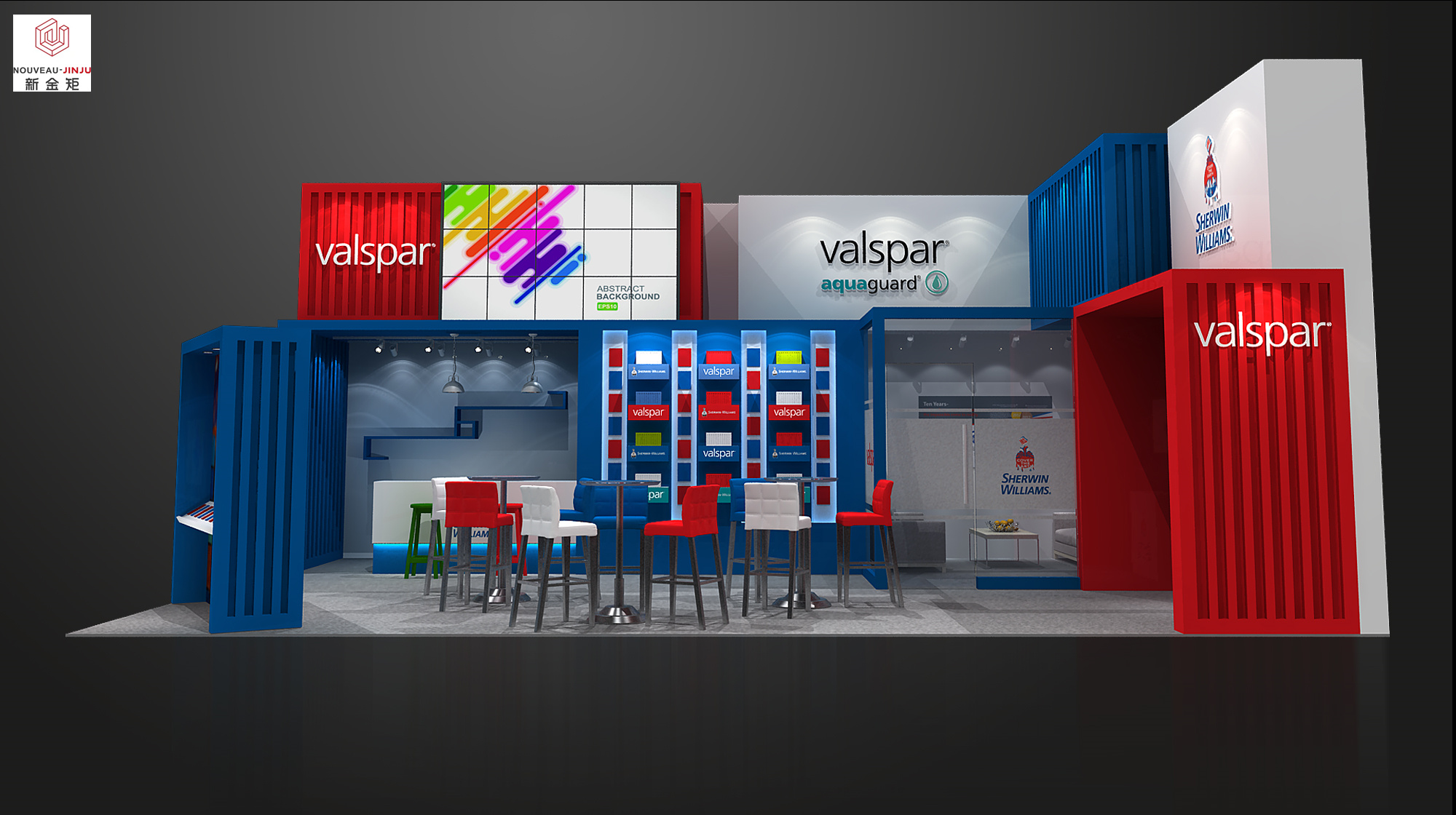 工程機(jī)械展展臺搭建 工程機(jī)械展展臺搭建